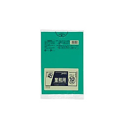 業務用ポリ袋（45L／グリーン／10枚入）