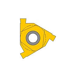 カーメックス・SER/L・SIR/L用・溝入れ用チップ・突っ切り用チップ