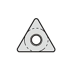 タンガロイ・TPGM・三角形・ポジ・穴有・旋削チップ
