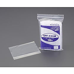 ポリ袋（チャック付／100枚）厚み0.04mm