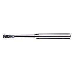 DHR237R 銅電極加工用ロングネックラジアスエンドミル DHR237R-1-R0.05-8