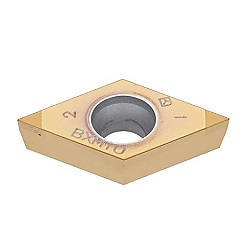 タンガロイ・CBN・2QP-DCGW-L・55°ひし形・ポジ・穴有・旋削チップ 2QP-DCGW11T304-L-BXA20