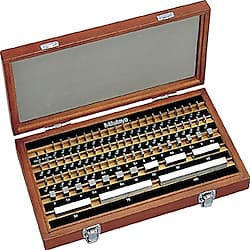 516シリーズ レクタンギュラゲージブロック標準セット【鋼製】 1mmベース（ミツトヨ品番）