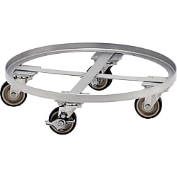 テックサス　ステンレスドラム缶台車