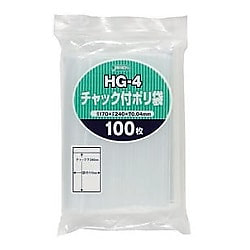 チャック付ポリ袋