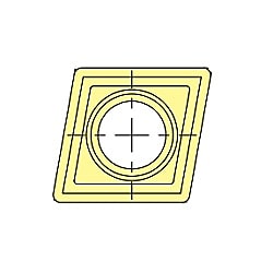フライス切削用インサート CPMT 外周刃