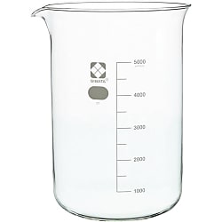 ビーカー 5L 硼珪酸ガラス