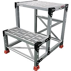 アルミ製グレーチング作業用踏台