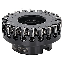 アルミ加工用正面フライスカッタPCDインサート使用 TPYD06