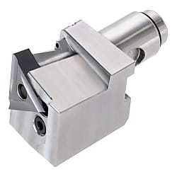 高圧クーラント対応Y軸加工用レバーロック式ヘッド QC16-PTL2NR-Y-CHP