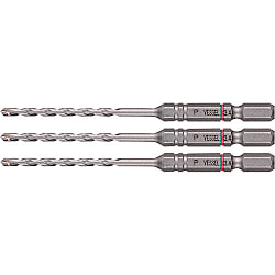 磁器タイル用ドリル 同サイズセット APD3S-3.4