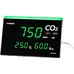 佐藤計量器製作所　快適ナビ CO2モニター　SK-50CTH