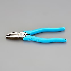 200mm電工ペンチ（圧着付/偏芯型/スラッシュヘッド）EA534DE-200