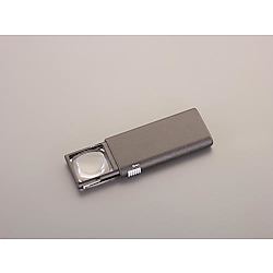 ×5.0/40×35mmポケットルーペ（LEDライト付）EA756BD-4