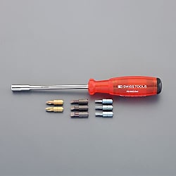 ［+/-/Torx］ドライバーセット（差替式） EA550-16