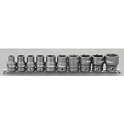 （1/2"DR）インパクトソケットセット（10個組/薄肉）EA164DH