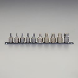 1/2"DR 3/16"～3/4" ［INHEX］ソケットセットEA618CS-100