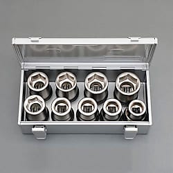 1"DR［9個組］ホイールナット用インパクトソケットセットEA164NL-400