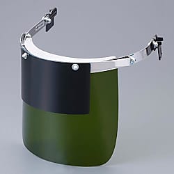 ［二重レンズ式］ヘルメット取付型溶接面EA800KA-12,EA800KA-13