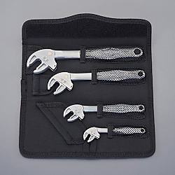 ［アジャスト式］スピードレンチ（ラチェット機構付）EA614WD-14,EA614WD-15