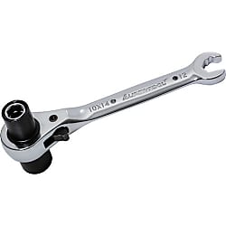 5サイズラチェットレンチ ラチェット機構付