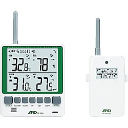 マルチチャンネルワイヤレス環境温湿度計 AD5664SET