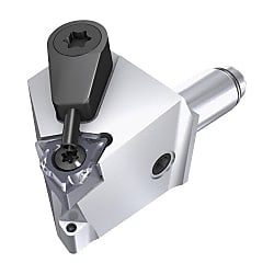 高圧クーラントノズル付スクリューオン式ヘッド QC10-JSWL2XR04-CHP