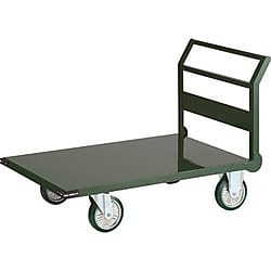 鉄鋼製運搬車 固定ハンドル ウレタン車