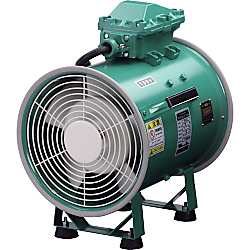 送風機 ポータブルファン 耐圧防爆形 本体+5mダクト MHD-30SF