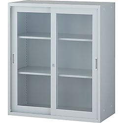 工場用システム保管庫 TZW型（引違ガラス扉タイプ）