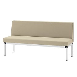 ロビーチェア 2人用 背付 MBCシリーズ MBC-1735H-WL-LBR