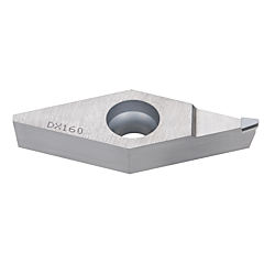 タンガロイ・PCD・1QP-VBMT・35°ひし形・ポジ・穴有・旋削チップ 1QP-VBMT160408F-DX160