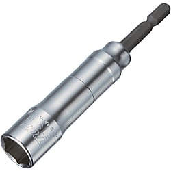 電動ドリル用強軸ソケット 6角タイプ ETS