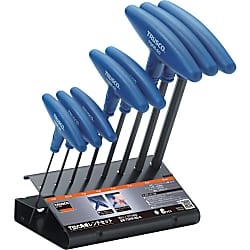 T形六角棒レンチセット 8本組