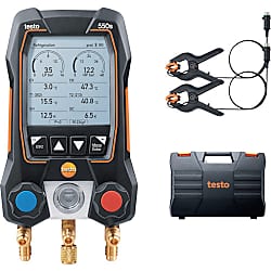 デジタルマニホールド testo550sベーシックセット（温度プローブ有線式）