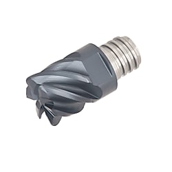 ヘッド交換式エンドミルTungMeister用 荒～仕上げ加工用カッタヘッド VEE-06形