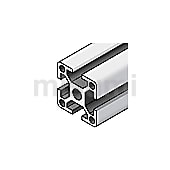 アルミフレーム　８シリーズ　Nタイプ　正方形　４０×４０ｍｍ　１列溝　４面溝