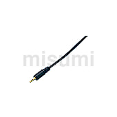オーディオミニプラグ両端ケーブル (φ3.5mmステレオミニプラグ)