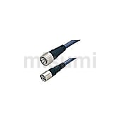 【自由長】M8・M12丸型コネクタハーネス（0.2mから0.1m単位で対応可）