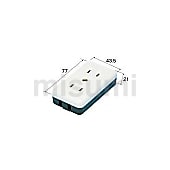 【ＰＡＮＡＳＯＮＩＣ】延長コード用部品 3分岐用テーブルタップ（平型2芯)