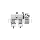 エアコンビネーション エアフィルタ+ミストセパレータ+レギュレータ AC20C-A～AC40C-A