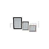 鋼板製 計器用窓枠 SN型 IP55