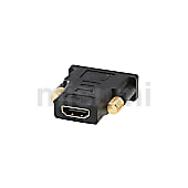 HDMI-DVI変換アダプタ（HDMIメス-DVI18ピンオス）