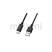 USB2.0 Type C-Aケーブル（0.5m・ブラック） KU-CA05K