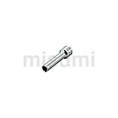 ディープソケット（6角） 差込角6.3mm・9.5mm・12.7mm