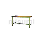 中量作業台／ワークテーブル耐荷重500kg （固定式H900）脚部材質スチール