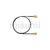 K熱電対用延長ケーブル5m 0554-0592