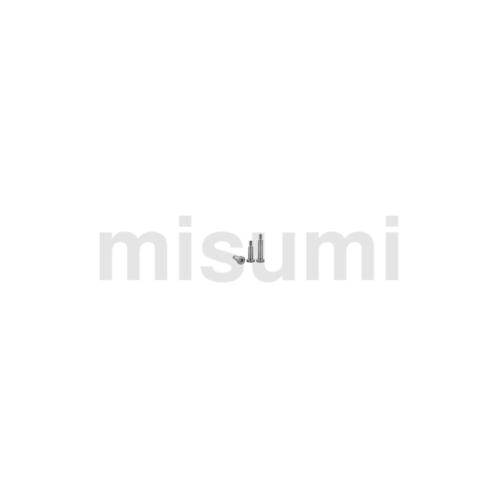 [New Product]Low Head Shoulder Bolt - High Strength Stainless Steel Type, Shaft Dia. Tolerance g6