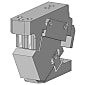 Compact Flying Cam Units for Heavy Load Pierce MGFVA / MEVAN 52 (θ=00-20)