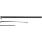 Straight Ejector Pin - H13 Steel, Nitride Coated, 4mm Head Height/JIS Head, Configurable Shaft Diameter and Length  